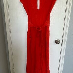 Anthropologie summer jumpsuit